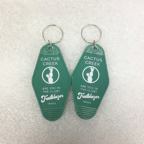 TikTok Trending Retro Motel Keychain Blanks