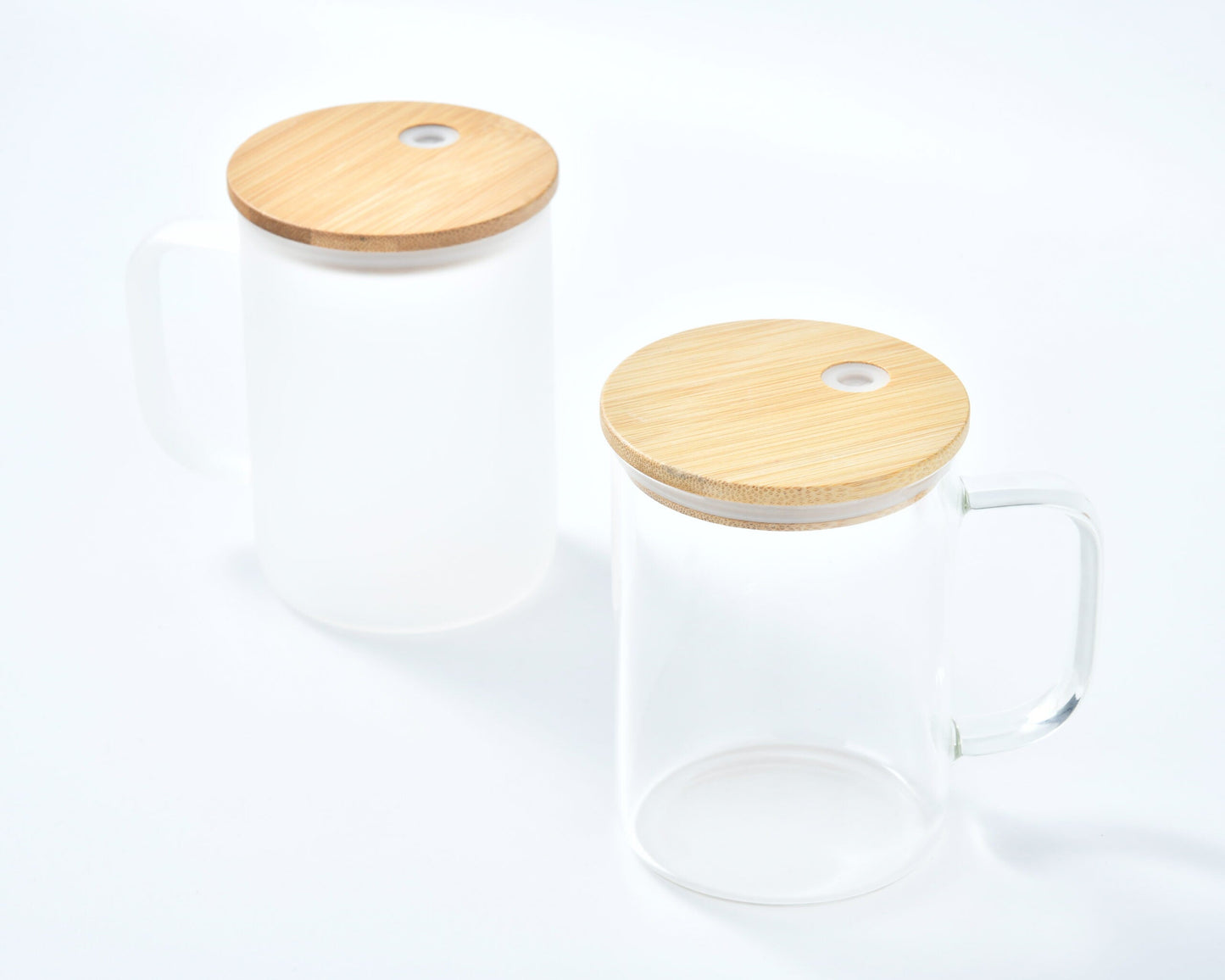 Bamboo Lids for 17oz Glass Mug