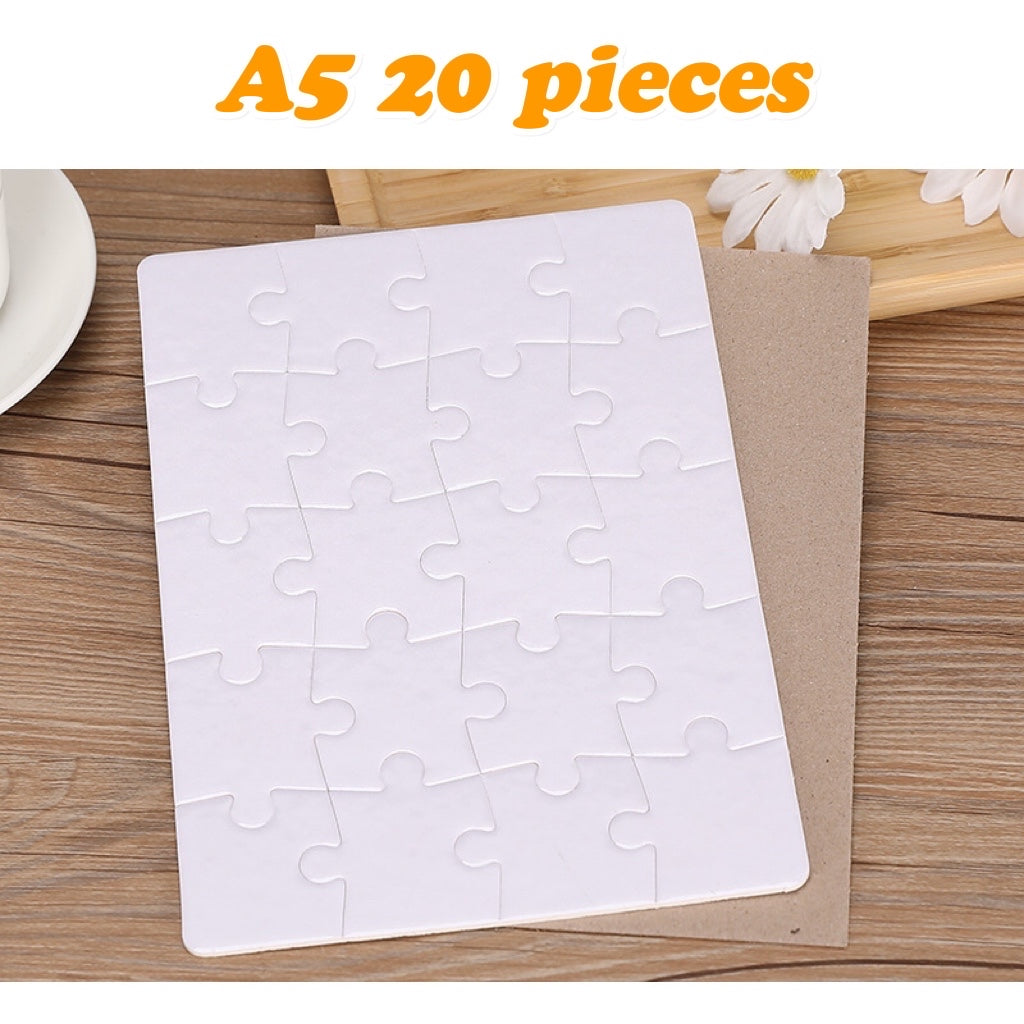 A5 Puzzles Sublimation Blanks