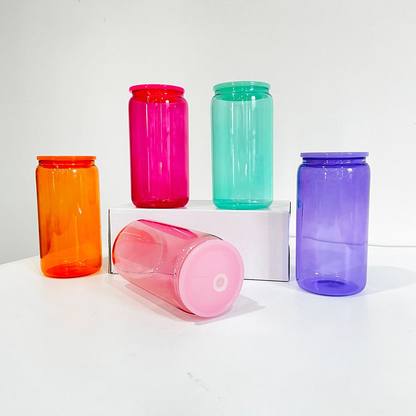 16oz Jelly Glass Cup Sublimation Blanks