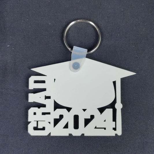 Graduation Keychains Sublimation Blanks