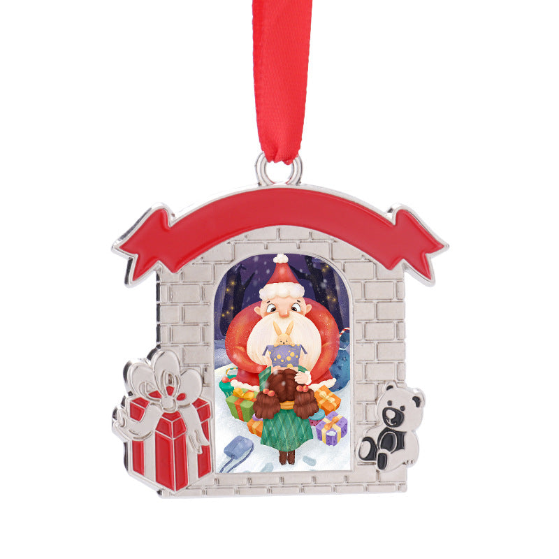 Christmas Festive Ornaments Sublimation Blanks