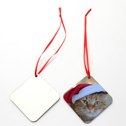 MDF Christmas Ornaments Sublimation Blanks