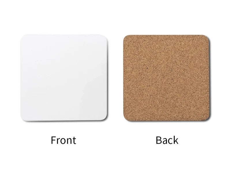 MDF Coasters Sublimation Blanks