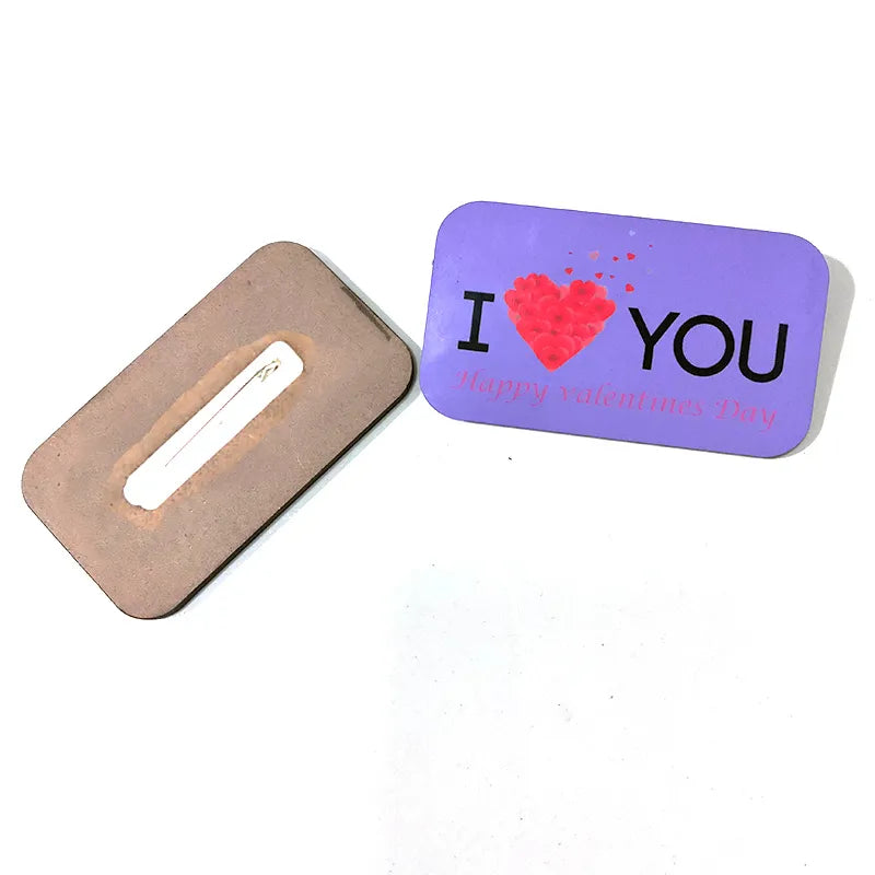 MDF Button Sublimation Blanks