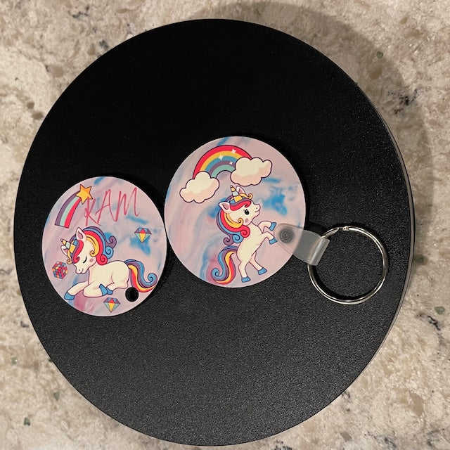 MDF Keychains Sublimation Blanks