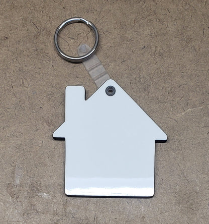 MDF Keychains Sublimation Blanks