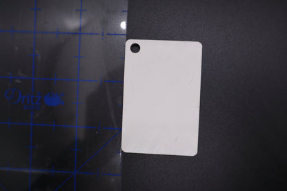 MDF Keychains Sublimation Blanks