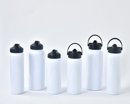 18/22/32oz Sports Water Bottle Sublimation Blanks