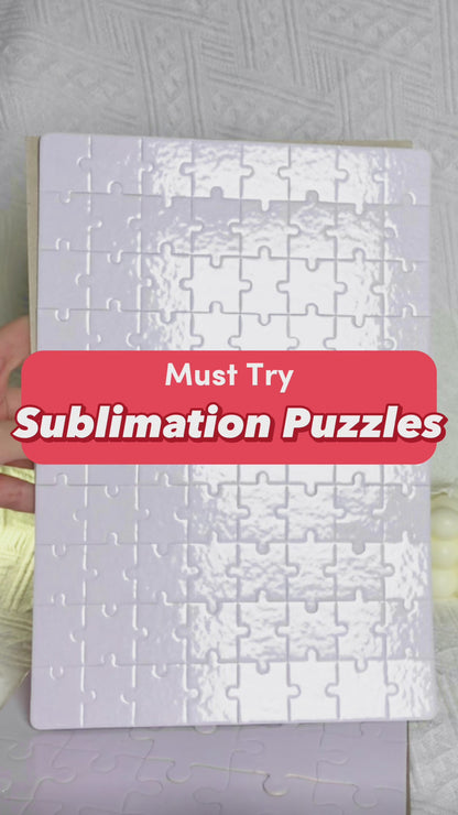 A5 Puzzles Sublimation Blanks