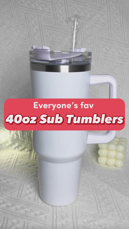 Hot Selling 40oz Car Tumblers Sublimation Blanks