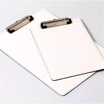 PU Faux Leather Clip Board Sublimation Blanks