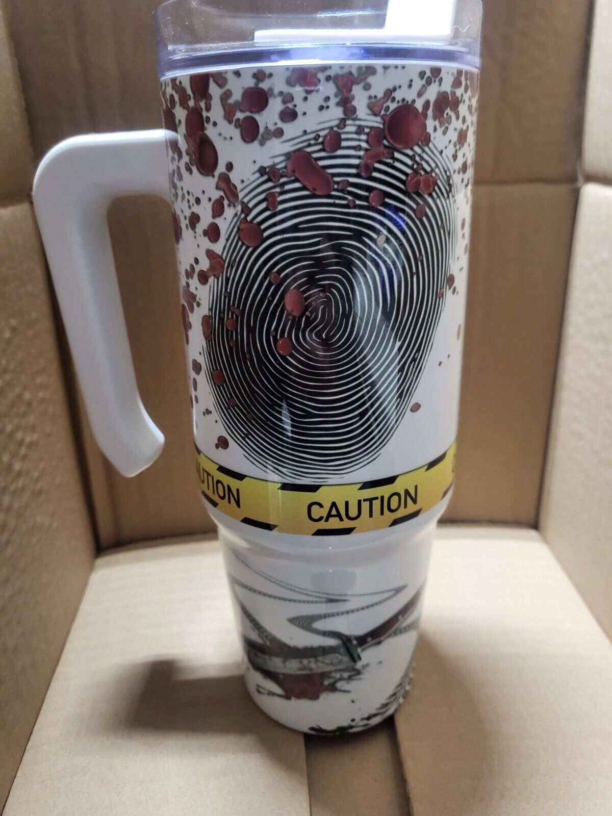 20oz Grippy Tumblers with Handle Sublimation Blanks