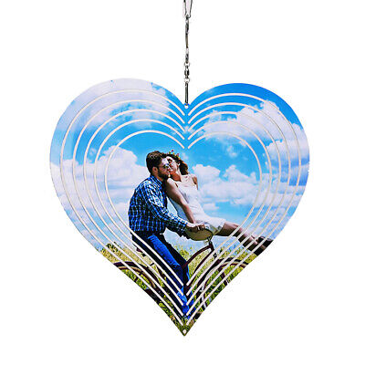 Valentine’s Day Heart 8/10 inches Wind Spinners Sublimation Blanks