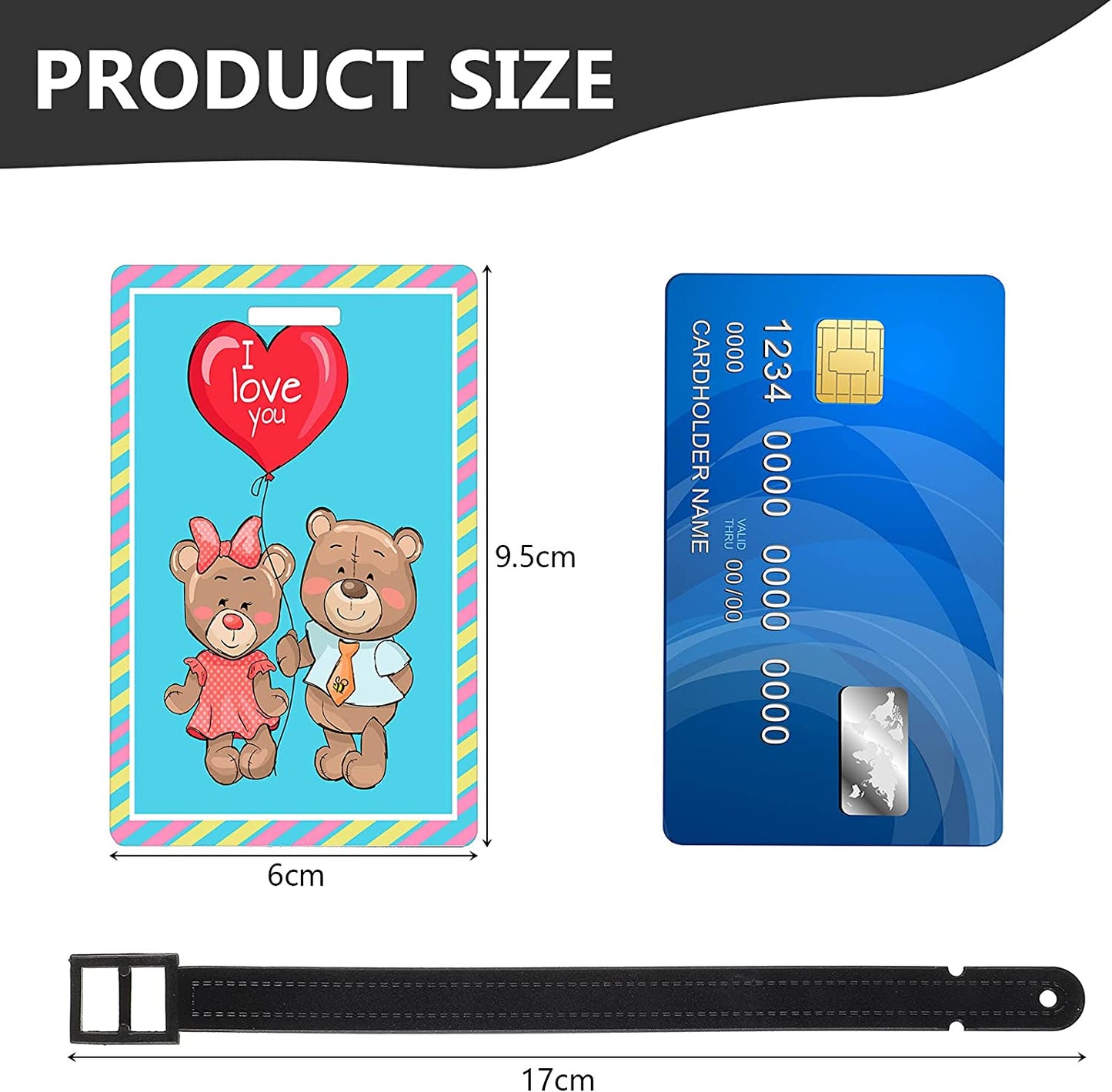 MDF Luggage Tag Sublimation Blanks