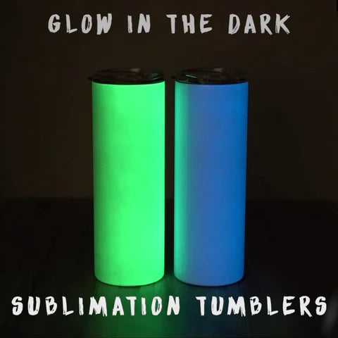 20oz Glow in the Dark Tumblers Sublimation Blanks Wholesale