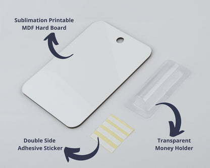 Money Card Sublimation Blanks